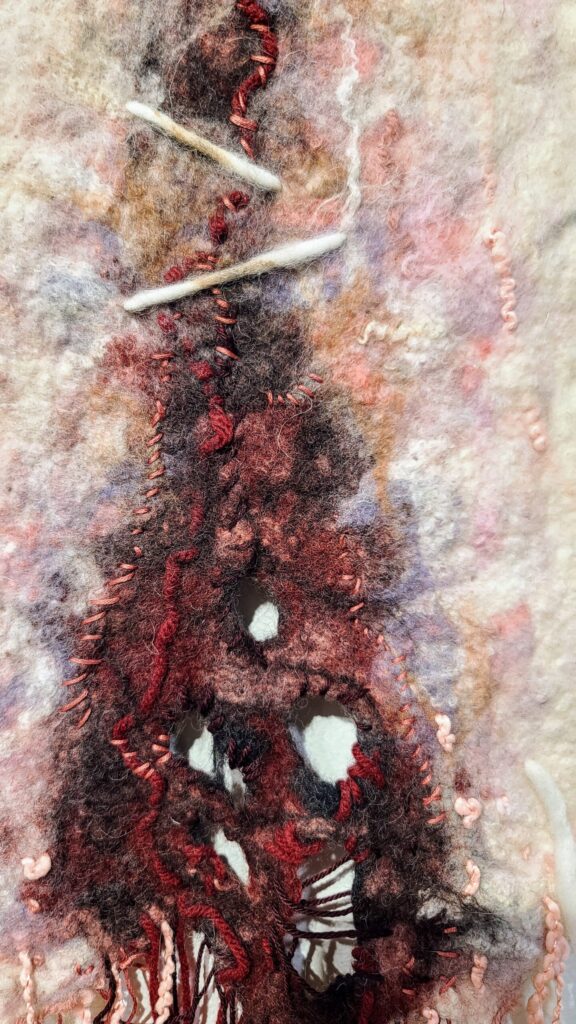 Close up of Battle-Weary